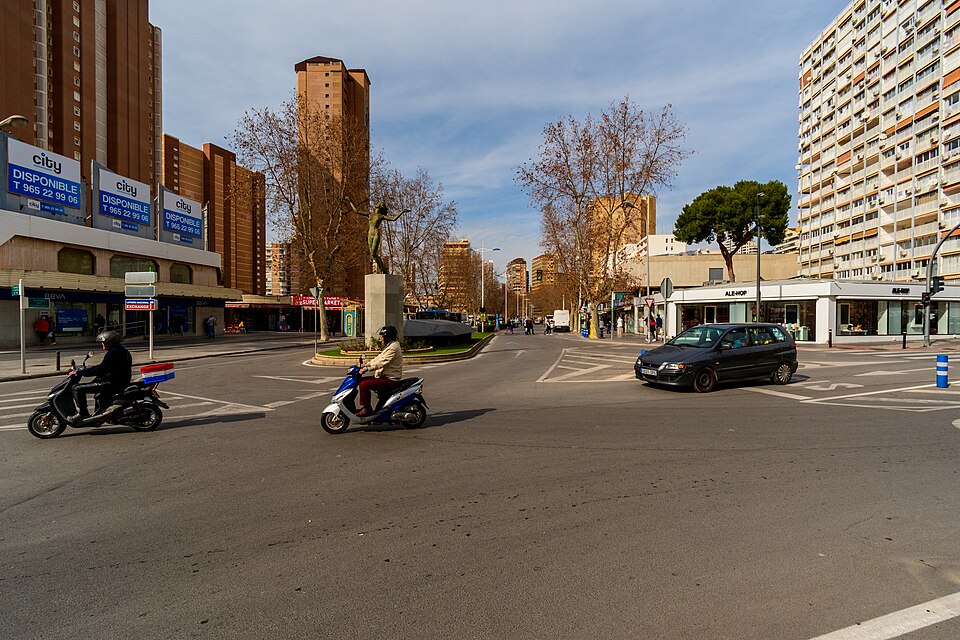 Rincón de Loix en de Engelse wijk van Benidorm